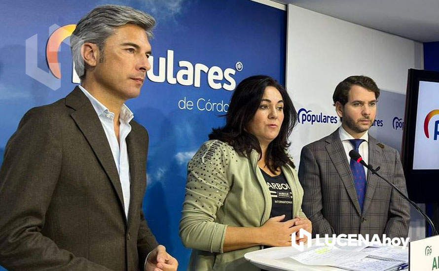  María de la O Redondo ha sido la encargada de presentar las enmiendas relativas a Lucena 