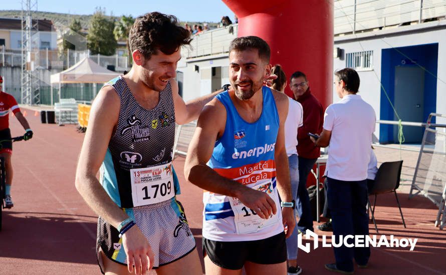 GALERÍA II: Antonio Montero y Lourdes González se imponen en la XXIII Carrera Popular Ciudad de Lucena: Las fotos en línea de meta