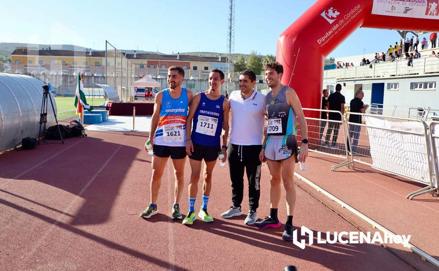 GALERÍA II: Antonio Montero y Lourdes González se imponen en la XXIII Carrera Popular Ciudad de Lucena: Las fotos en línea de meta