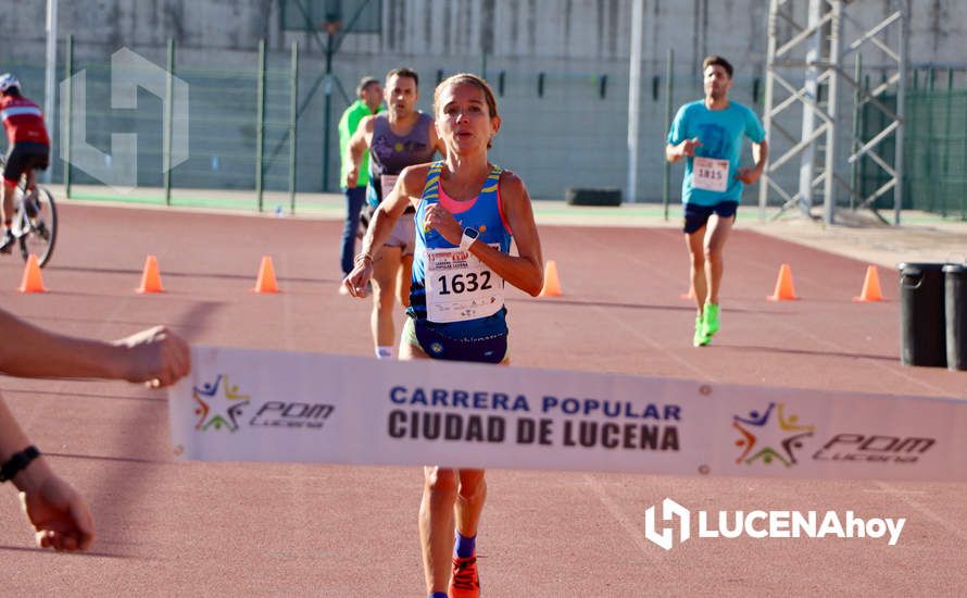 GALERÍA II: Antonio Montero y Lourdes González se imponen en la XXIII Carrera Popular Ciudad de Lucena: Las fotos en línea de meta
