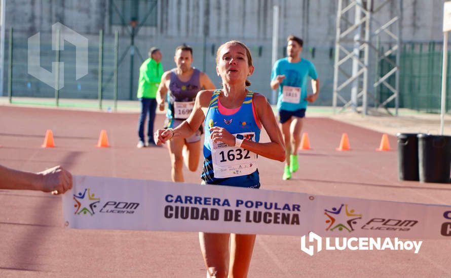 GALERÍA II: Antonio Montero y Lourdes González se imponen en la XXIII Carrera Popular Ciudad de Lucena: Las fotos en línea de meta