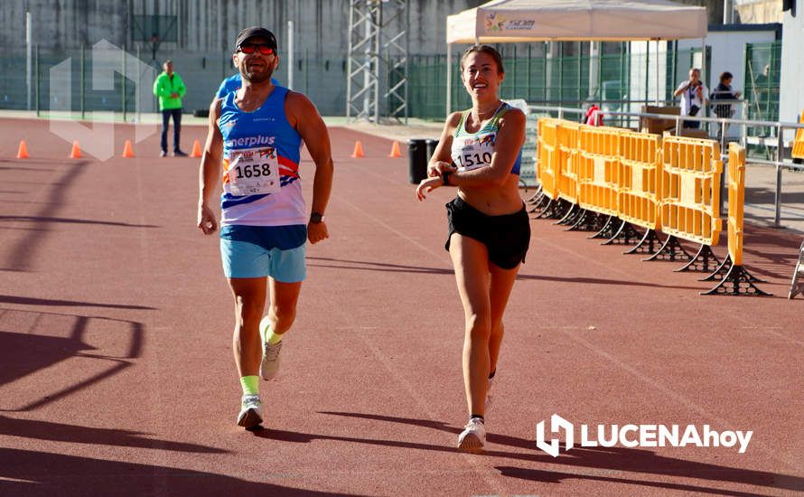 GALERÍA II: Antonio Montero y Lourdes González se imponen en la XXIII Carrera Popular Ciudad de Lucena: Las fotos en línea de meta