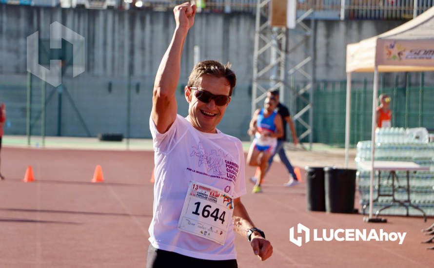 GALERÍA II: Antonio Montero y Lourdes González se imponen en la XXIII Carrera Popular Ciudad de Lucena: Las fotos en línea de meta