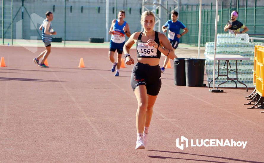 GALERÍA II: Antonio Montero y Lourdes González se imponen en la XXIII Carrera Popular Ciudad de Lucena: Las fotos en línea de meta