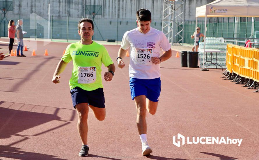 GALERÍA II: Antonio Montero y Lourdes González se imponen en la XXIII Carrera Popular Ciudad de Lucena: Las fotos en línea de meta