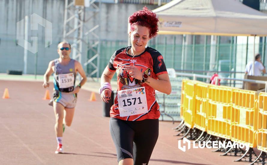 GALERÍA II: Antonio Montero y Lourdes González se imponen en la XXIII Carrera Popular Ciudad de Lucena: Las fotos en línea de meta