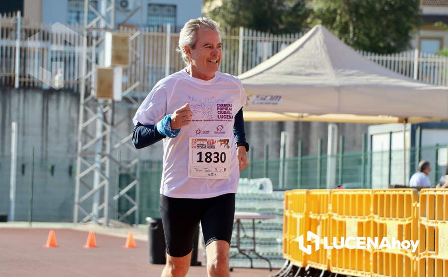 GALERÍA II: Antonio Montero y Lourdes González se imponen en la XXIII Carrera Popular Ciudad de Lucena: Las fotos en línea de meta