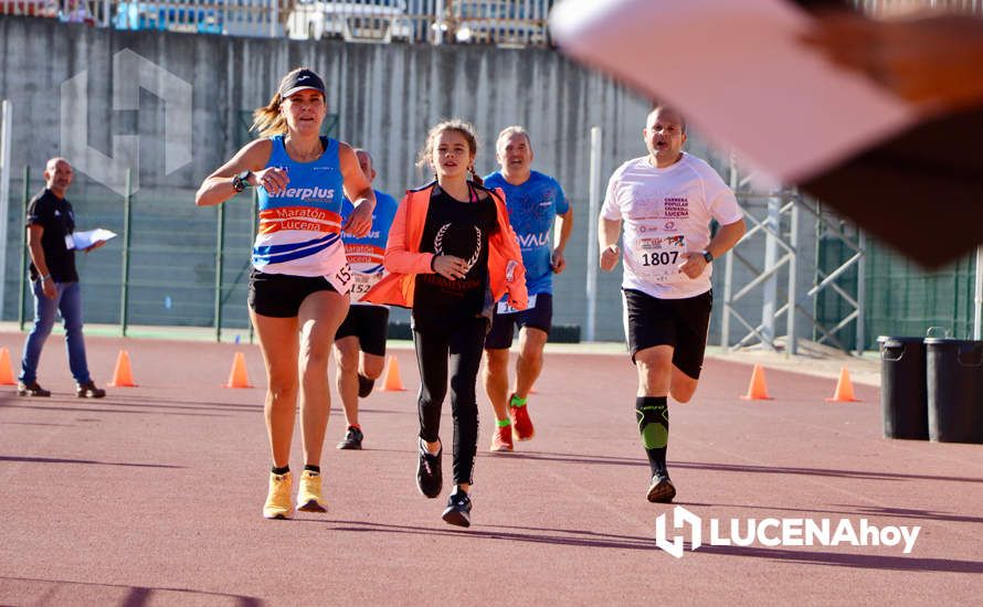 GALERÍA II: Antonio Montero y Lourdes González se imponen en la XXIII Carrera Popular Ciudad de Lucena: Las fotos en línea de meta
