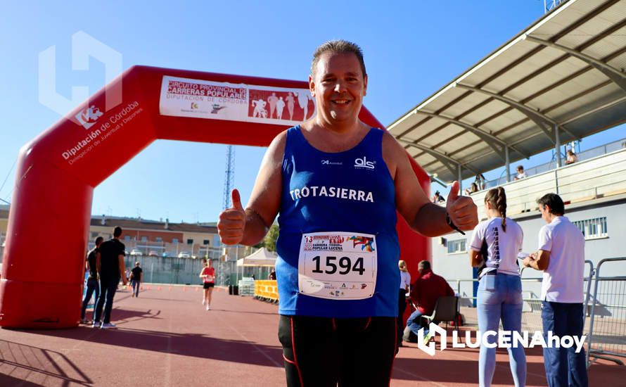 GALERÍA II: Antonio Montero y Lourdes González se imponen en la XXIII Carrera Popular Ciudad de Lucena: Las fotos en línea de meta