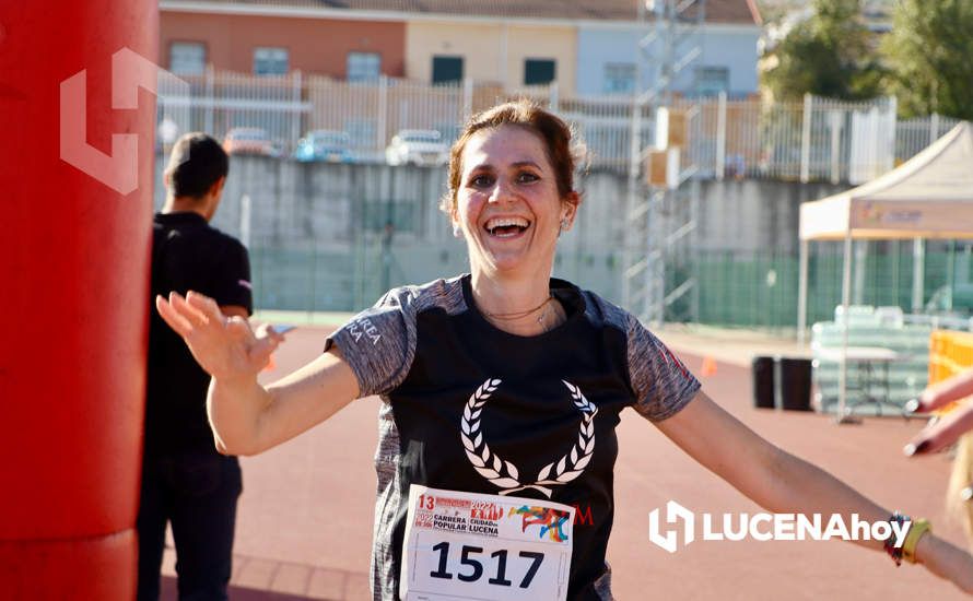 GALERÍA II: Antonio Montero y Lourdes González se imponen en la XXIII Carrera Popular Ciudad de Lucena: Las fotos en línea de meta