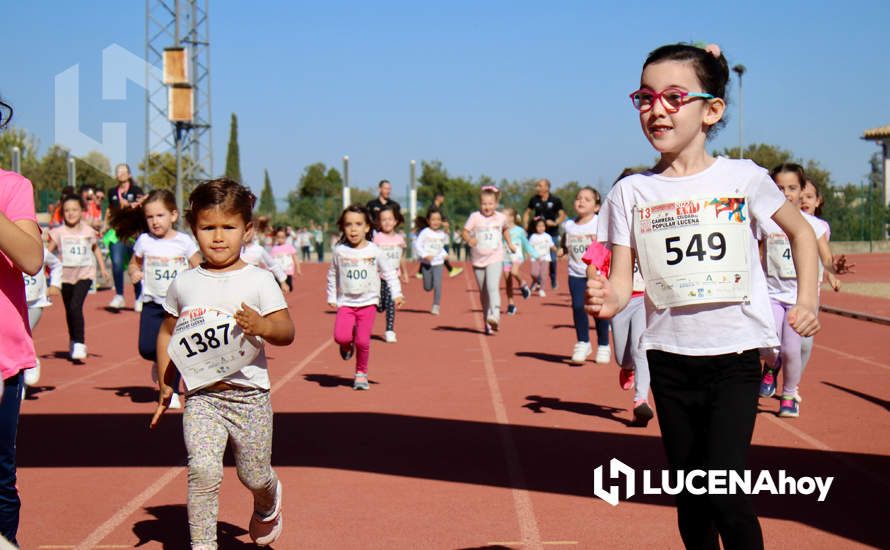 GALERÍA III: Los jóvenes y los más pequeños también han participado en la XXIII Carrera Popular Ciudad de Lucena