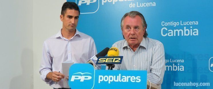  El PP exige al GDR que pague su deuda con Lucena e informe sobre retribuciones 