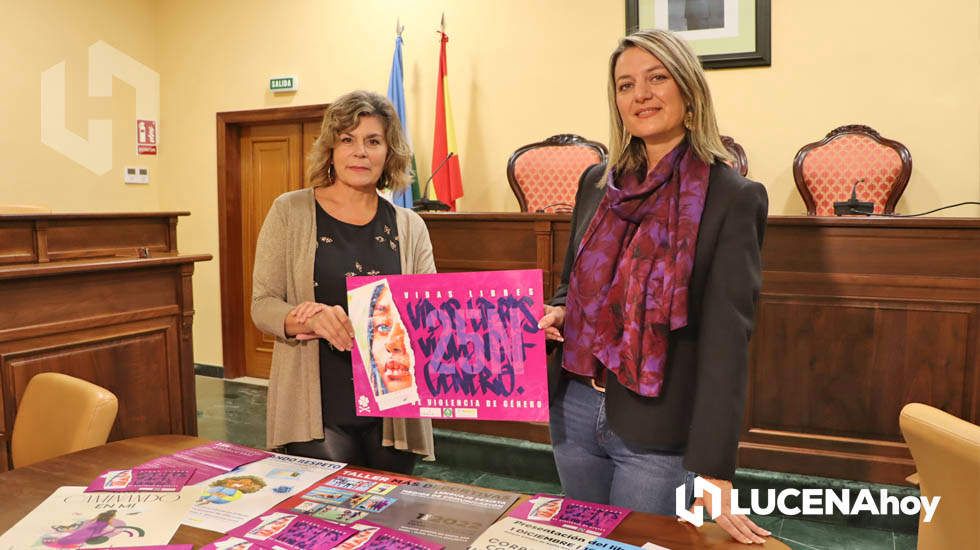  Carmen Gallardo y María Dolores Llamas, responsable del CIM, han presentado el programa de actividades 