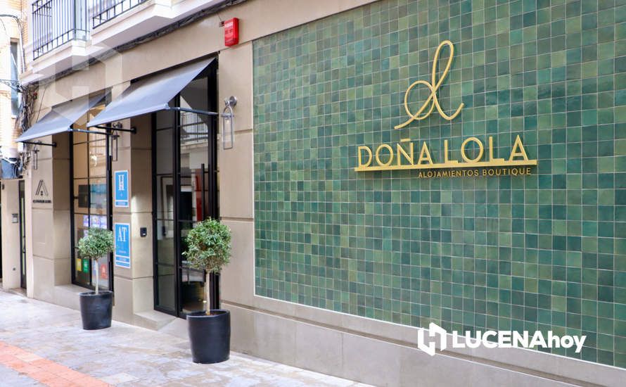 GALERÍA: El alojamiento-boutique Doña Lola, en pleno centro, aporta otras 22 plazas hoteleras a Lucena. Hoy se ha presentado en sociedad