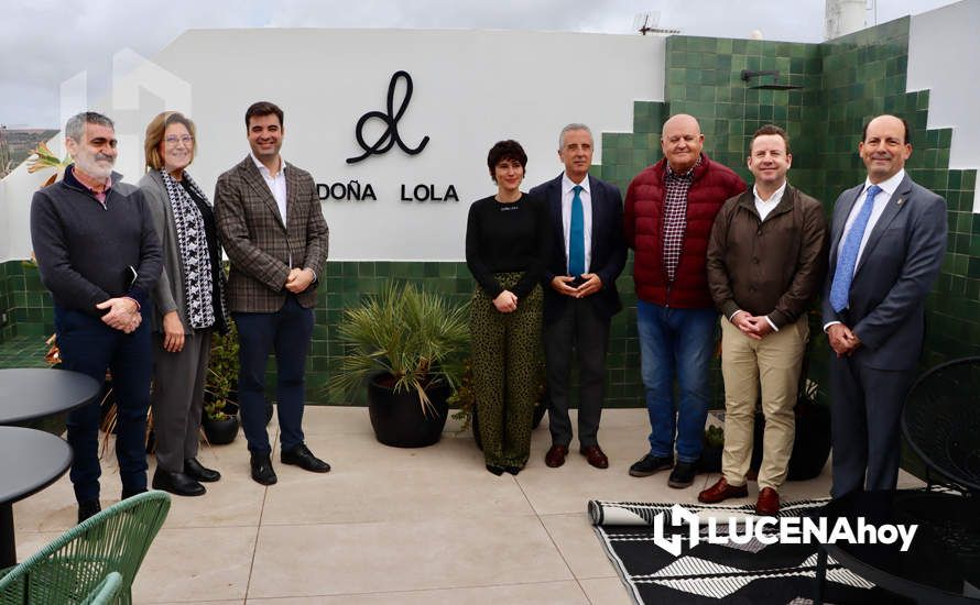 GALERÍA: El alojamiento-boutique Doña Lola, en pleno centro, aporta otras 22 plazas hoteleras a Lucena. Hoy se ha presentado en sociedad