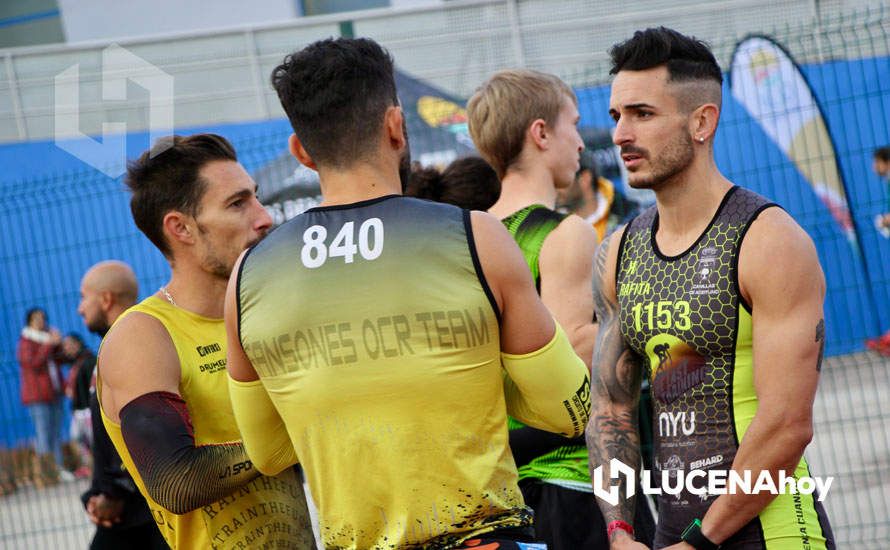 GALERÍA I: Más de 360 competidores de distintos puntos de España participan en la espectacular carrera de obstáculos "Huracán Race" de Lucena