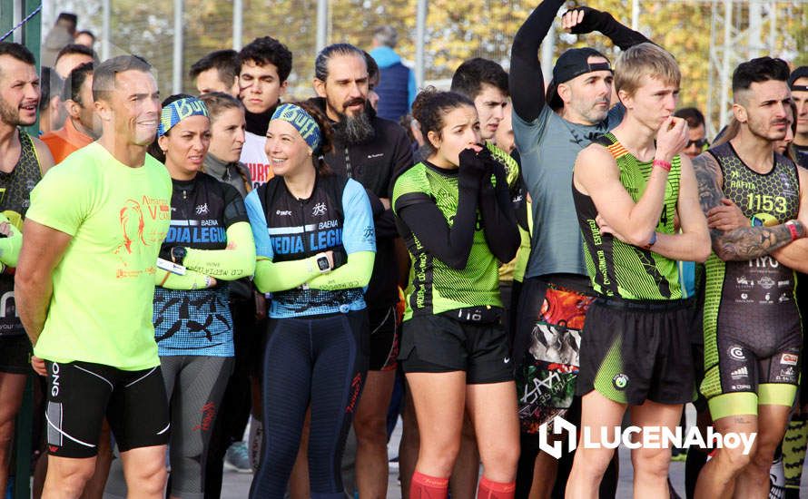 GALERÍA I: Más de 360 competidores de distintos puntos de España participan en la espectacular carrera de obstáculos "Huracán Race" de Lucena