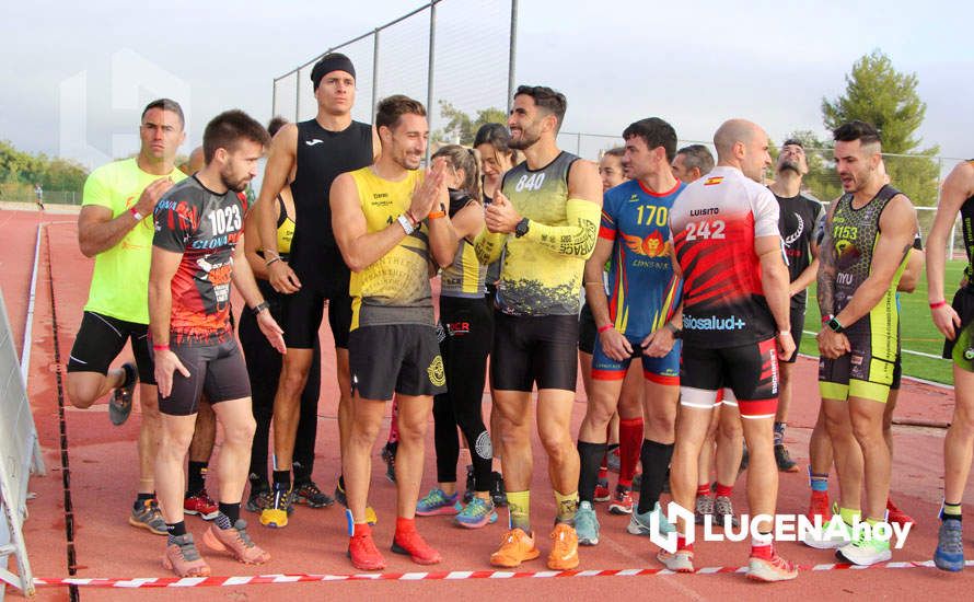 GALERÍA I: Más de 360 competidores de distintos puntos de España participan en la espectacular carrera de obstáculos "Huracán Race" de Lucena