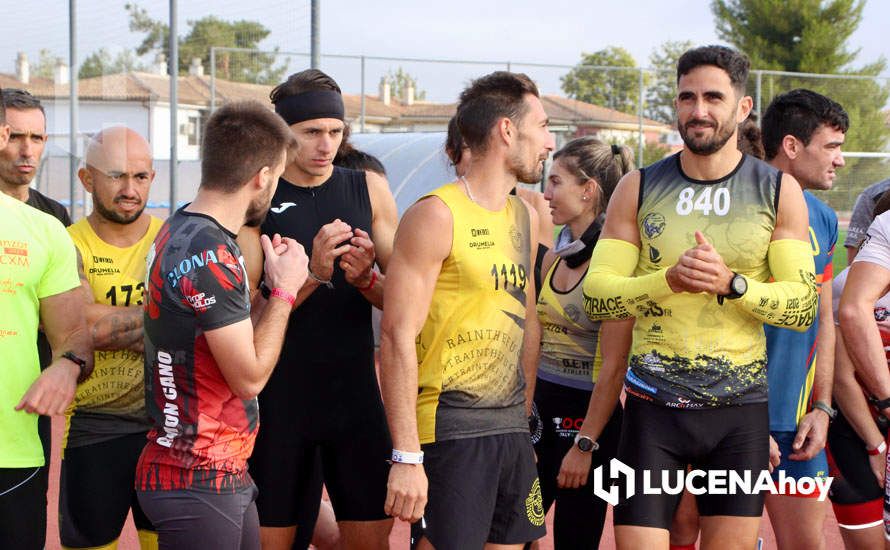 GALERÍA I: Más de 360 competidores de distintos puntos de España participan en la espectacular carrera de obstáculos "Huracán Race" de Lucena