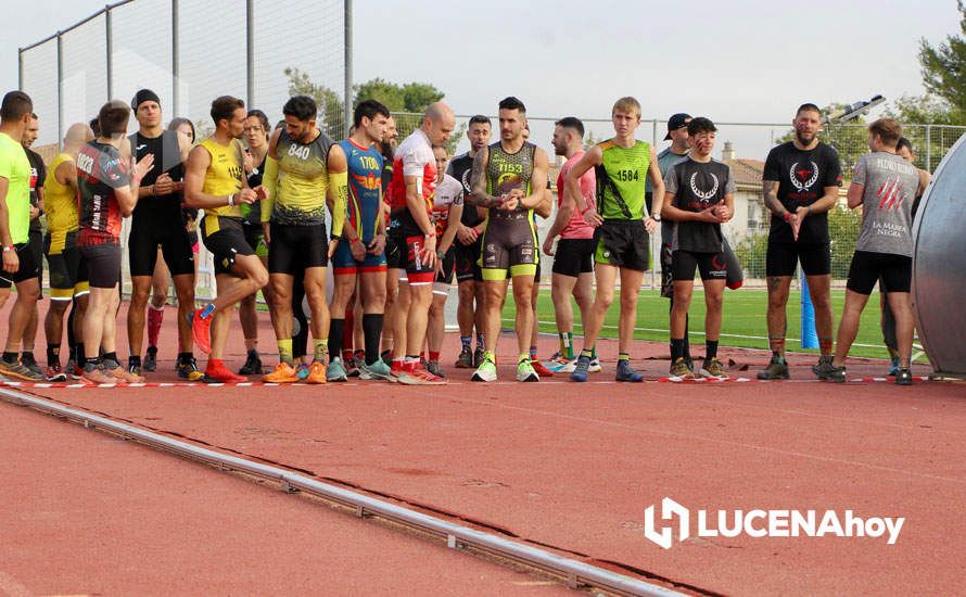 GALERÍA I: Más de 360 competidores de distintos puntos de España participan en la espectacular carrera de obstáculos "Huracán Race" de Lucena