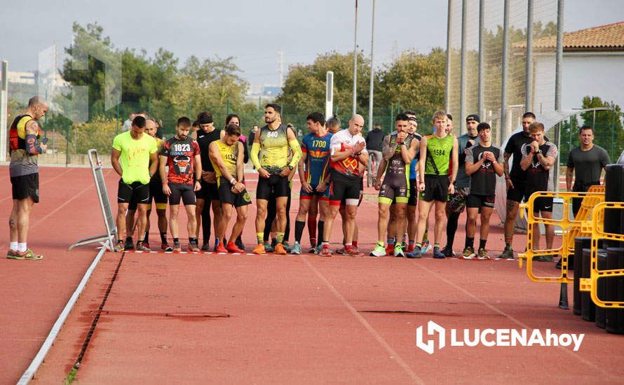 GALERÍA I: Más de 360 competidores de distintos puntos de España participan en la espectacular carrera de obstáculos "Huracán Race" de Lucena