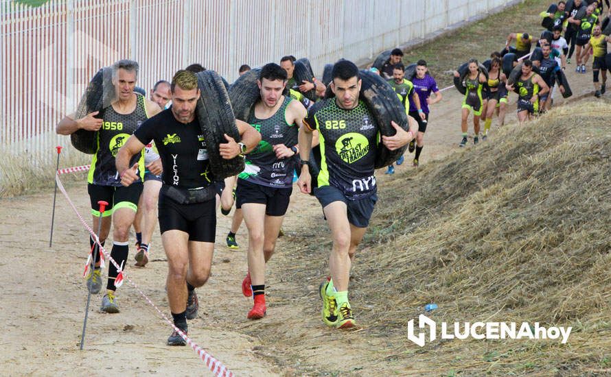 GALERÍA I: Más de 360 competidores de distintos puntos de España participan en la espectacular carrera de obstáculos "Huracán Race" de Lucena