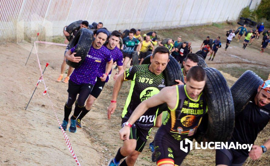 GALERÍA I: Más de 360 competidores de distintos puntos de España participan en la espectacular carrera de obstáculos "Huracán Race" de Lucena