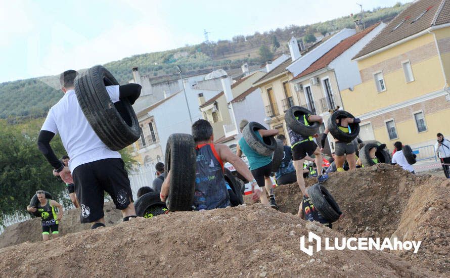 GALERÍA I: Más de 360 competidores de distintos puntos de España participan en la espectacular carrera de obstáculos "Huracán Race" de Lucena