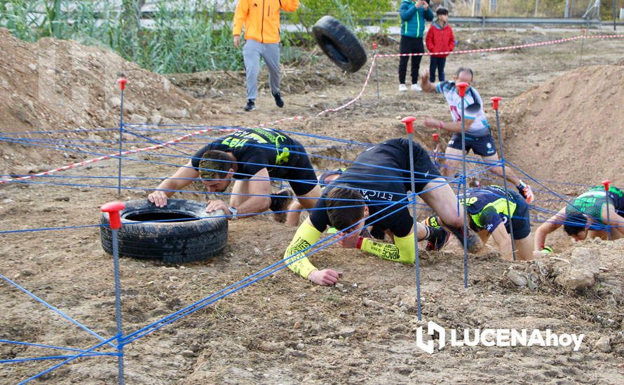 GALERÍA I: Más de 360 competidores de distintos puntos de España participan en la espectacular carrera de obstáculos "Huracán Race" de Lucena