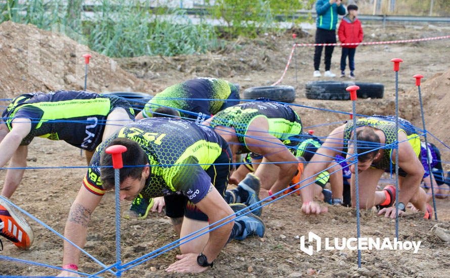 GALERÍA I: Más de 360 competidores de distintos puntos de España participan en la espectacular carrera de obstáculos "Huracán Race" de Lucena