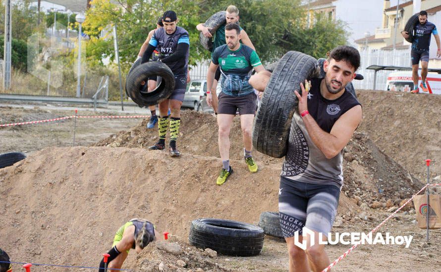 GALERÍA I: Más de 360 competidores de distintos puntos de España participan en la espectacular carrera de obstáculos "Huracán Race" de Lucena