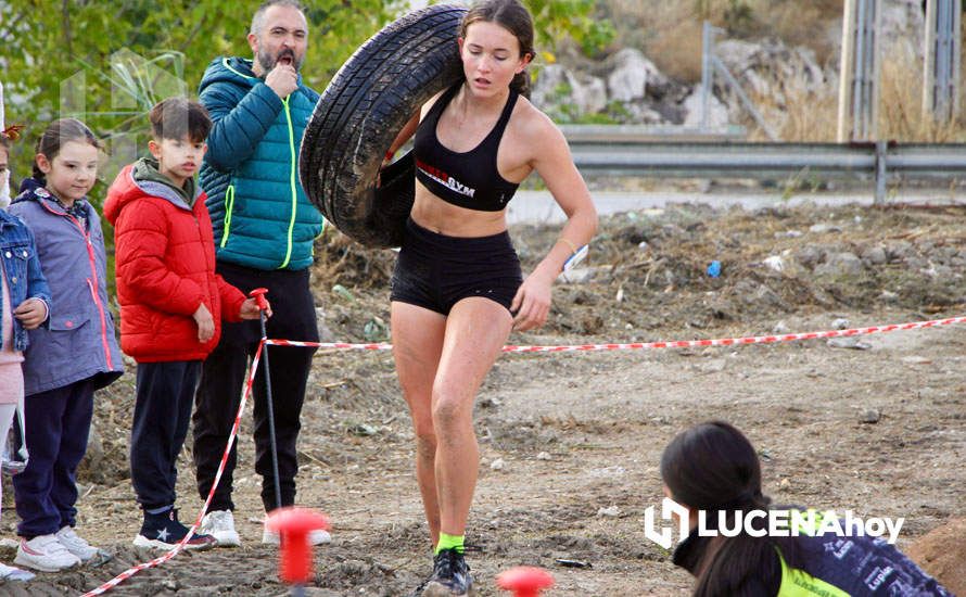 GALERÍA I: Más de 360 competidores de distintos puntos de España participan en la espectacular carrera de obstáculos "Huracán Race" de Lucena