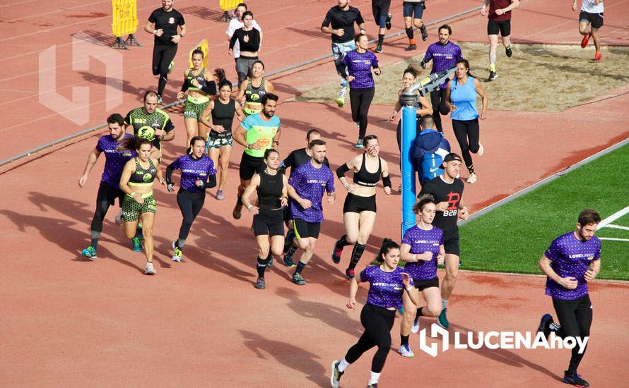 GALERÍA I: Más de 360 competidores de distintos puntos de España participan en la espectacular carrera de obstáculos "Huracán Race" de Lucena