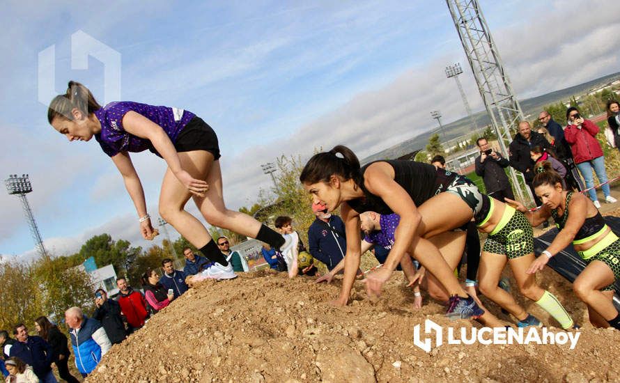 GALERÍA I: Más de 360 competidores de distintos puntos de España participan en la espectacular carrera de obstáculos "Huracán Race" de Lucena