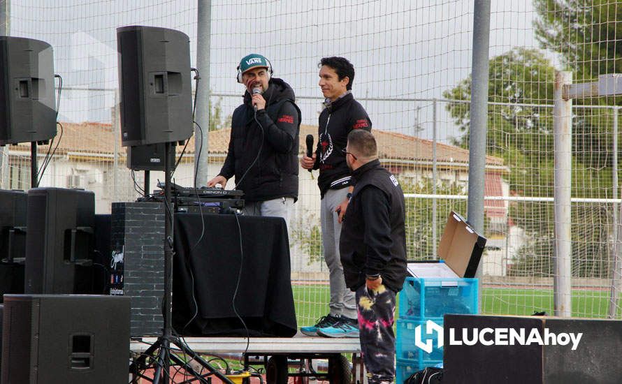 GALERÍA I: Más de 360 competidores de distintos puntos de España participan en la espectacular carrera de obstáculos "Huracán Race" de Lucena