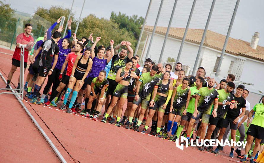 GALERÍA I: Más de 360 competidores de distintos puntos de España participan en la espectacular carrera de obstáculos "Huracán Race" de Lucena