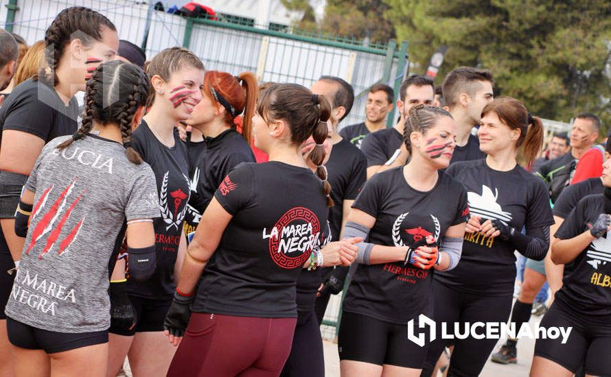 GALERÍA I: Más de 360 competidores de distintos puntos de España participan en la espectacular carrera de obstáculos "Huracán Race" de Lucena