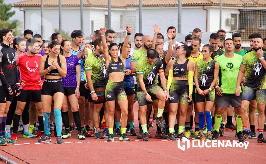 GALERÍA I: Más de 360 competidores de distintos puntos de España participan en la espectacular carrera de obstáculos "Huracán Race" de Lucena