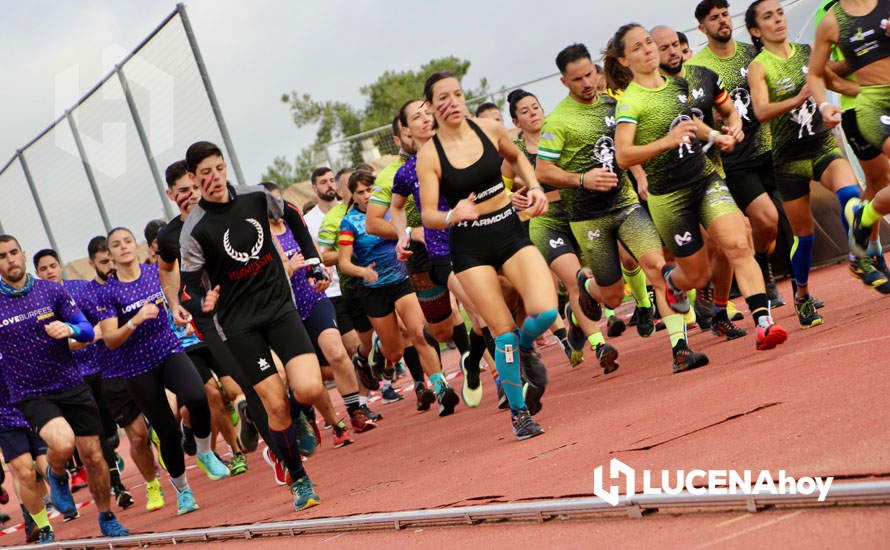 GALERÍA I: Más de 360 competidores de distintos puntos de España participan en la espectacular carrera de obstáculos "Huracán Race" de Lucena