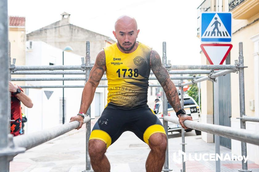 GALERÍA I: Más de 360 competidores de distintos puntos de España participan en la espectacular carrera de obstáculos "Huracán Race" de Lucena