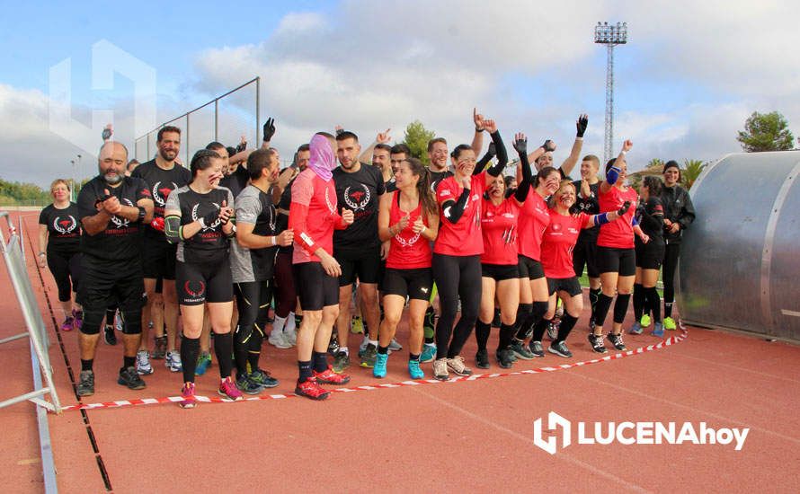 GALERÍA I: Más de 360 competidores de distintos puntos de España participan en la espectacular carrera de obstáculos "Huracán Race" de Lucena