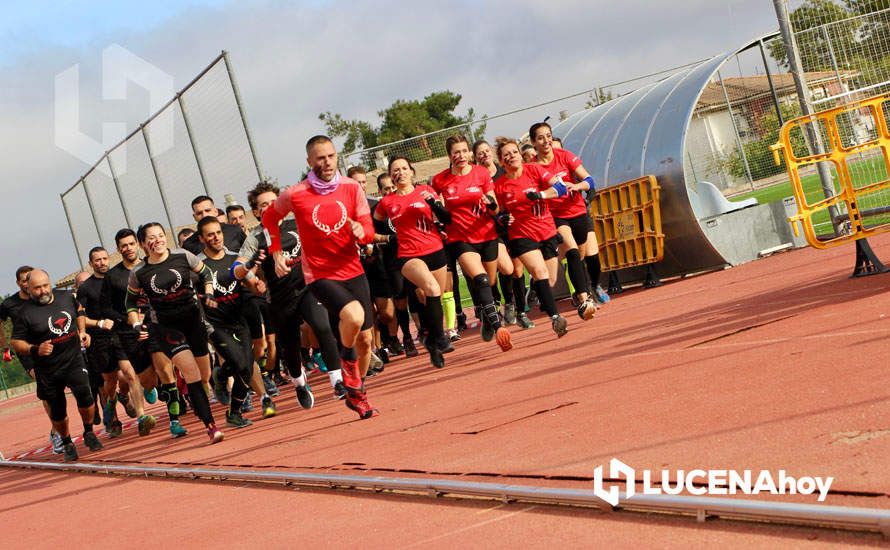 GALERÍA I: Más de 360 competidores de distintos puntos de España participan en la espectacular carrera de obstáculos "Huracán Race" de Lucena