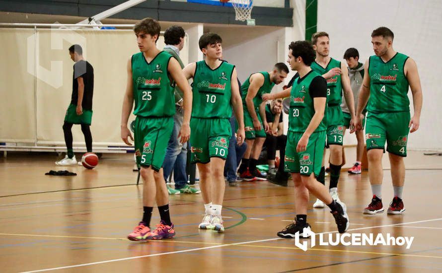 GALERÍA: Intensidad y emoción en la pista y en la grada en el primer derbi local senior entre el CB Al-Yussana y el CB Lucena (69-62)