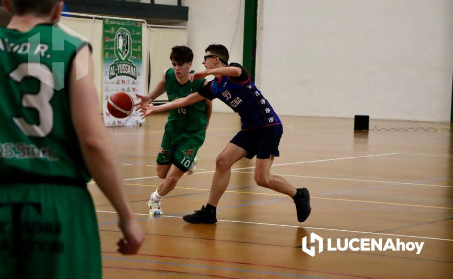 GALERÍA: Intensidad y emoción en la pista y en la grada en el primer derbi local senior entre el CB Al-Yussana y el CB Lucena (69-62)