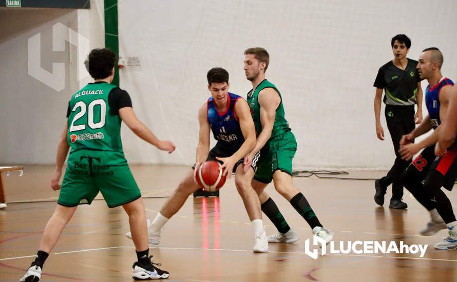 GALERÍA: Intensidad y emoción en la pista y en la grada en el primer derbi local senior entre el CB Al-Yussana y el CB Lucena (69-62)