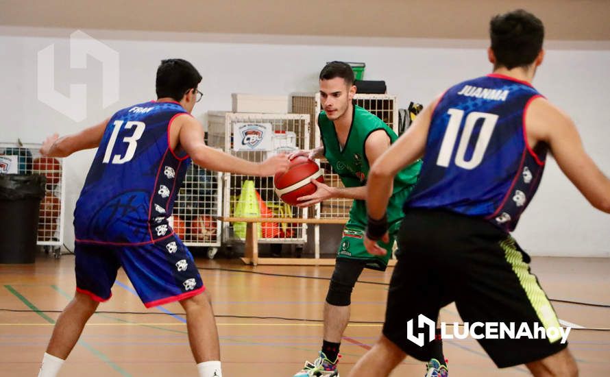 GALERÍA: Intensidad y emoción en la pista y en la grada en el primer derbi local senior entre el CB Al-Yussana y el CB Lucena (69-62)