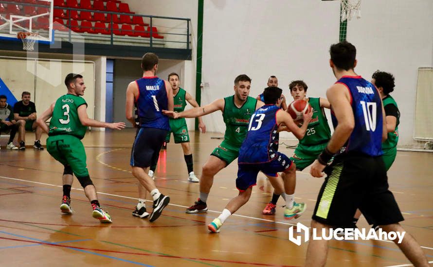 GALERÍA: Intensidad y emoción en la pista y en la grada en el primer derbi local senior entre el CB Al-Yussana y el CB Lucena (69-62)