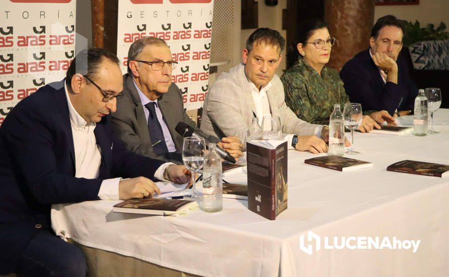 GALERÍA: Gestoría Aras publica el libro "Pedro Muñoz de Toro y el drama pasionista lucentino", del cronista oficial de Lucena, Luisfernando Palma Robles