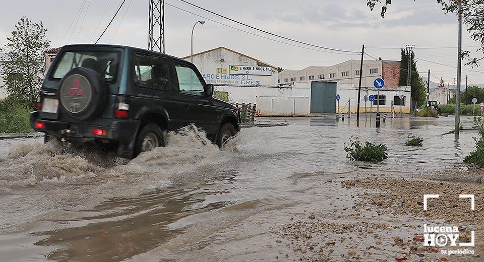 AEMET dicta alerta naranja por tormentas en la Subbética. Archivo