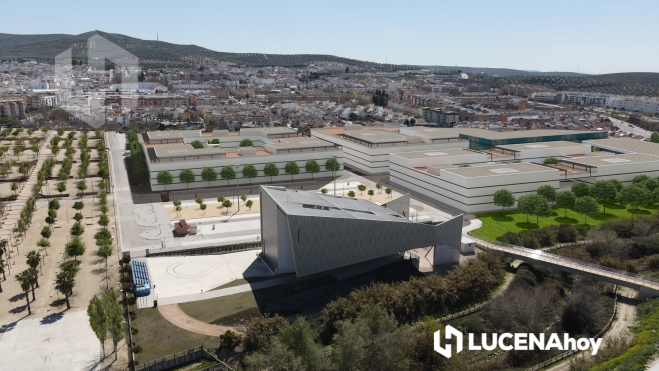 Vista infográfica del Área de Reparto Río Lucena